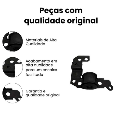 Bucha Bandeja Dianteiro Esquerdo Com Barra Estabilizadora - Imagem 3