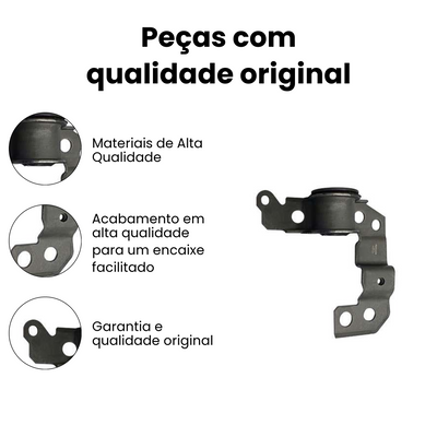 Bucha Bandeja Dianteiro Esquerdo Barra Estabilizadora - Imagem 3