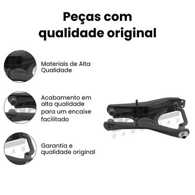 Bandeja Suspensão Traseira Direito/Esquerdo Fiat Uno - Imagem 3