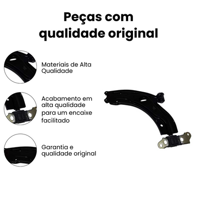 Bandeja Suspensão Dianteira Esquerda Inferior Doblo Palio - Imagem 3