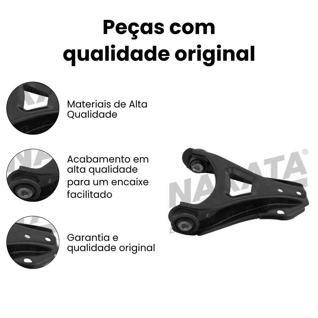 Bandeja Suspensão Dianteira Esquerda Inferior Clio - Imagem 3