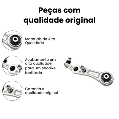 BRACO SUSPENSAO DIANTEIRO ESQUERDO INFERIOR MERCEDES BENZ NBJ9018EP - Imagem 3