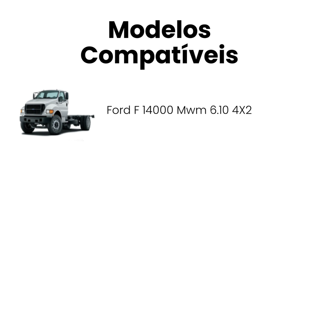 Abraçadeira Ford F-14000 Iveco Agrale VW Caminhão NC03003 - Imagem 4