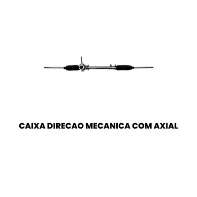 Caixa Direção Mecânica Sem Axial Escort Verona Apollo - Imagem 2
