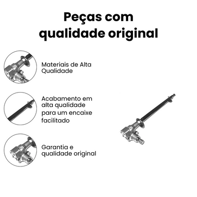 Caixa Direção Mecânica VW Kombi 1997-2013 Sem Axial - Imagem 3