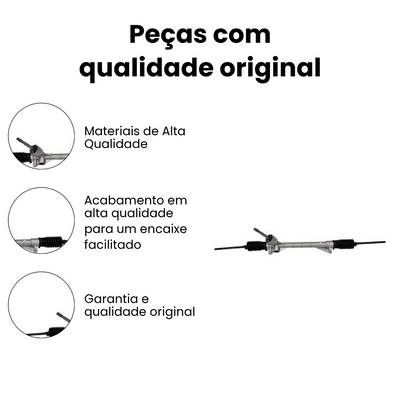 Caixa Direção Elétrica C/ Axial VW Fox SpaceFox - Imagem 3