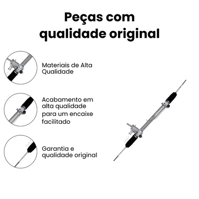 Caixa de Direção Hidráulica Ford Ecosport 2003-2012 Fiesta 2 - Imagem 2