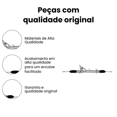 Caixa Direcao Hidraulica Com Axial Corsa Montana - Imagem 2