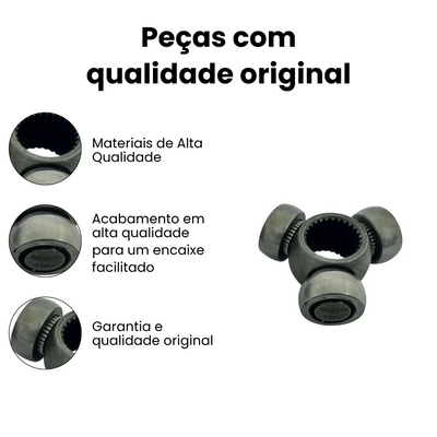 Tripeça Câmbio Direito Renault Master - Imagem 3