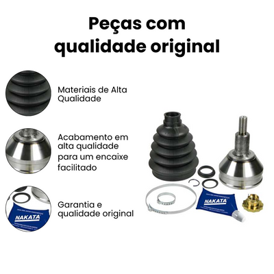 Junta Homocinética Fixa Dianteira de Roda Volkswagen Polo - Imagem 3
