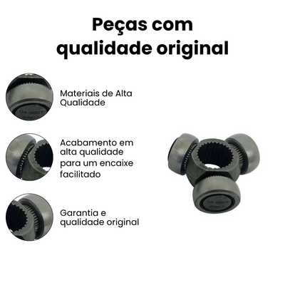 Trizeta Tripeça Câmbio Direito Esquerdo Fiat Ducato - Imagem 3