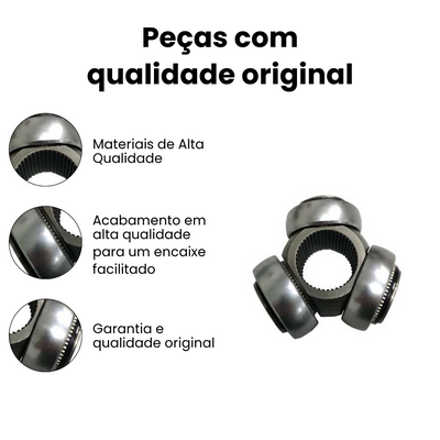Tripeça Câmbio Fiat Ducato Direito / Esquerdo - Imagem 3