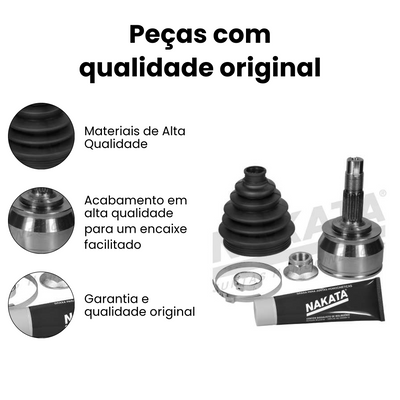 Junta Fixa Roda Direito Esquerdo Fiat Punto - Imagem 3