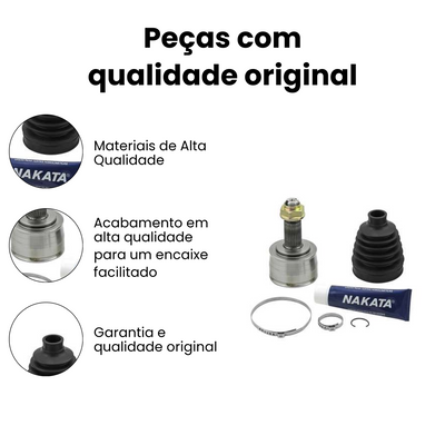 Junta Fixa Direito / Esquerdo Fiat Jeep Toro Renegade - Imagem 3