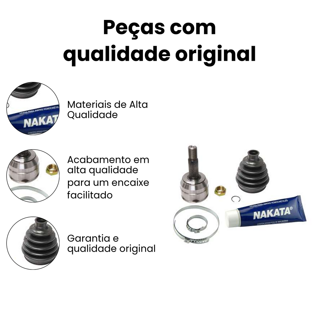 Junta Fixa Dianteira Roda Fixa Renault Clio - Imagem 3