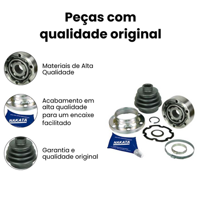 Junta Homocinética Deslizante Dianteiro Dir/Esq Kombi - Imagem 3
