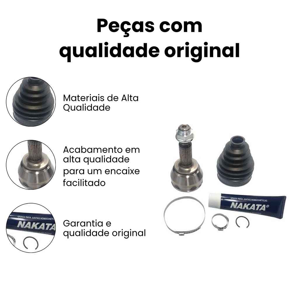 Junta Fixa Toyota Yaris 1.3 1.5 2018-2020 Original - Imagem 3