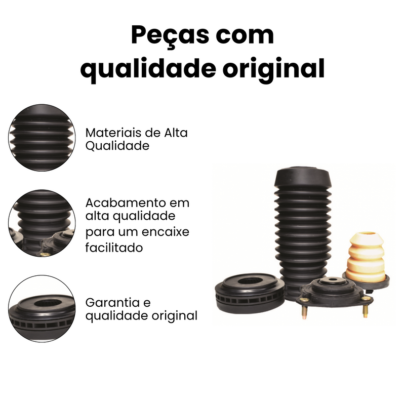Kit Amort. Diant. Dir Esq Ford Ecosport Fiesta 1.0 1.6 2.0 0 - Imagem 3