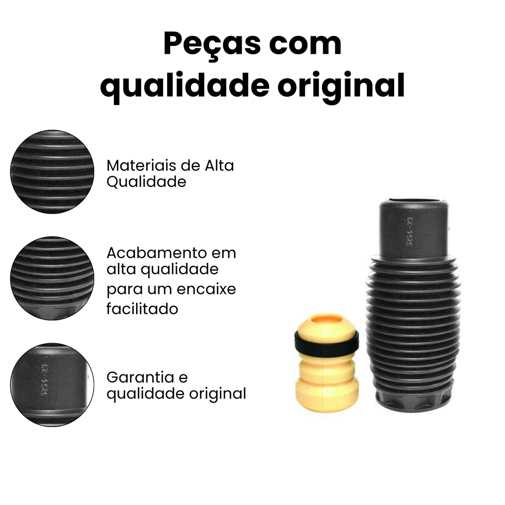 Kit Amortecedor Dianteiro Direito/Esquerdo Peugeot 206 207 - Imagem 3