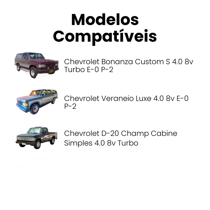 Bomba Água Chevrolet Bonanza Custom D-20 4.0 8v Turbo Aspira - Imagem 4