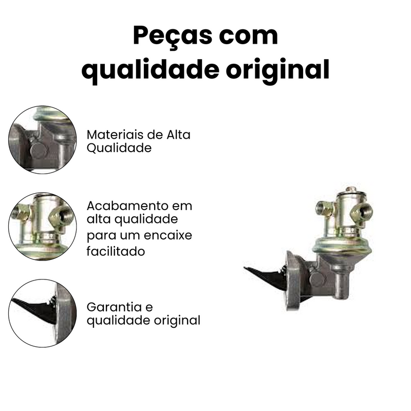 Bomba Combustível Mecânica Diesel Chevrolet Bonanza D-20 4.0 - Imagem 3