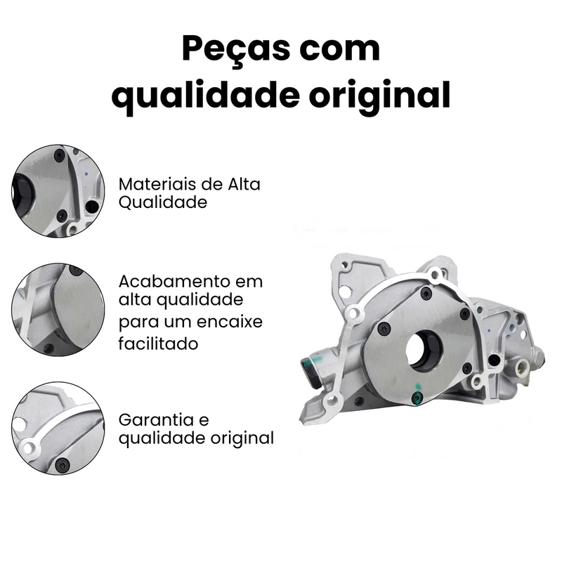 Bomba de Óleo GM Astra Vectra Ipanema Monza Omega S10 2.0 2. - Imagem 3