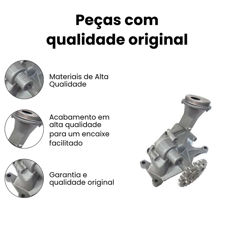 Bomba de Óleo Fiat Strada 1988-2018 Siena 1997-2016 Palio 19 - Imagem 3