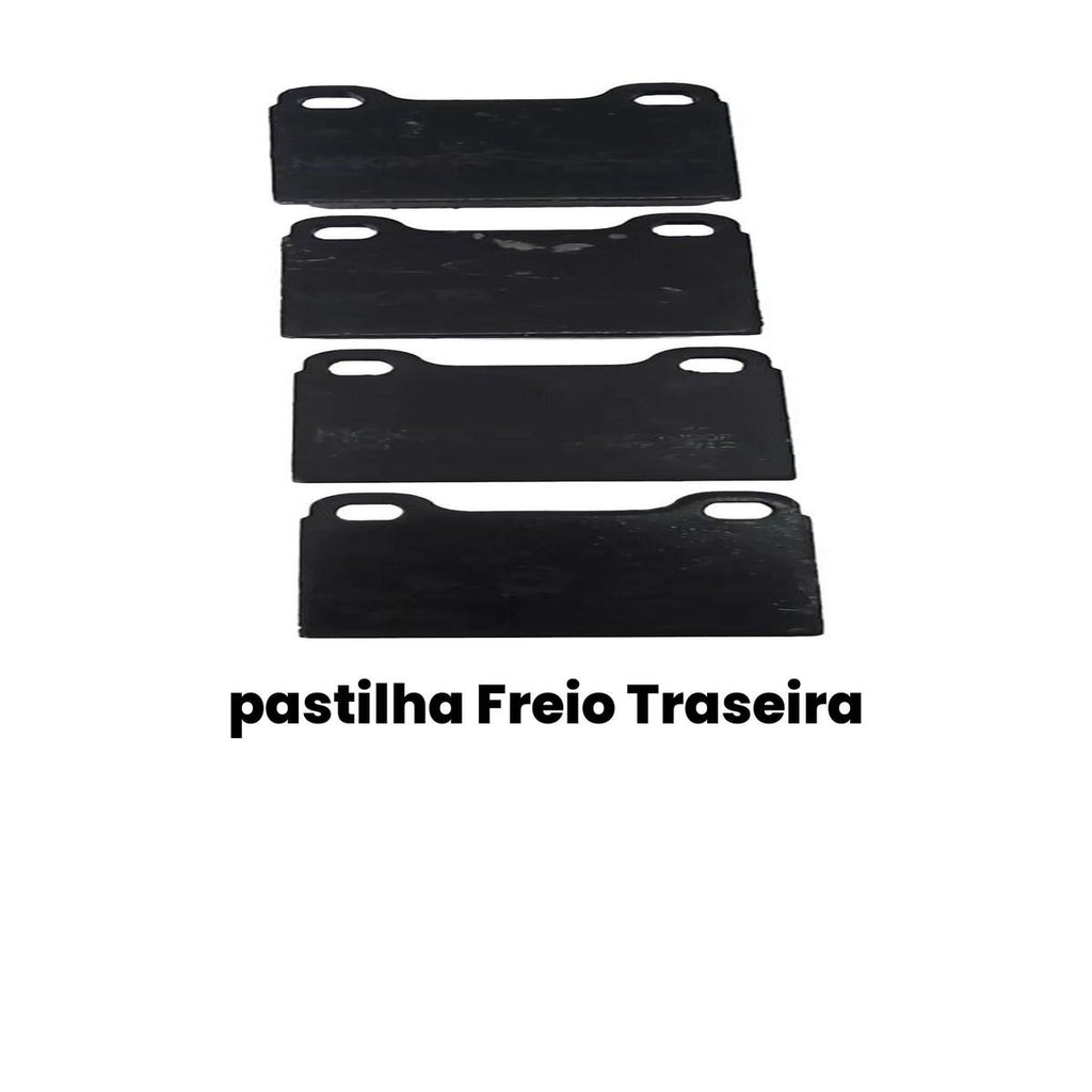 Pastilha de Freio Traseira Nakata - Chevette - Imagem 2