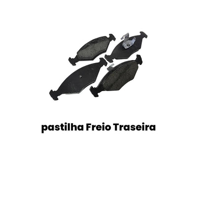 Pastilha de Freio Traseira Nakata Palio - Imagem 2