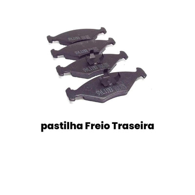 Pastilha de Freio Traseira Nakata Palio - Imagem 2