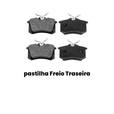 Pastilha de Freio Traseira Nakata FLUENCE GRAND - Imagem 2