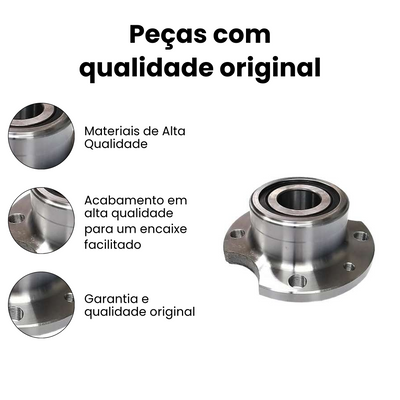 CUBO RODA TRASEIRO DIREITO/ESQUERDO FIAT NKF8022 - Imagem 3