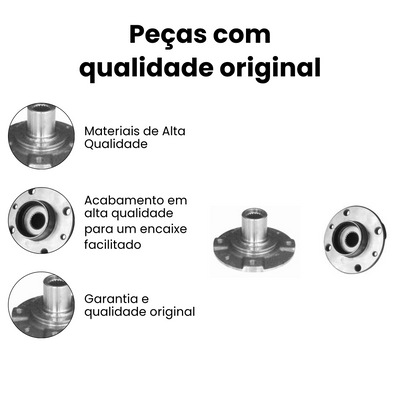 CUBO DE RODA DIANTEIRO DIREITO E ESQUERDO FIAT NKF8033 - Imagem 3