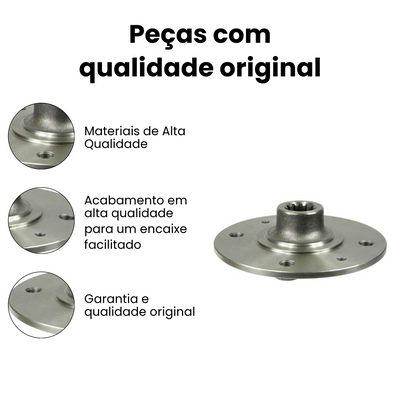 CUBO DE RODA TRASEIRO DIREITO E ESQUERDO VOLKSWAGEN NKF8034 - Imagem 3