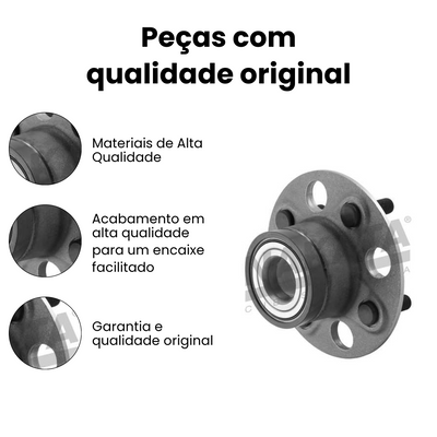 Cubo de Roda Traseiro Direito e Esquerdo HONDA NKF8138 - Imagem 3