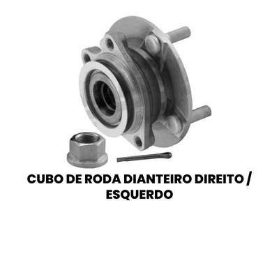 Cubo de Roda Diant Nissan Livina 2008-2014 Tiida 2008-2014 - Imagem 2