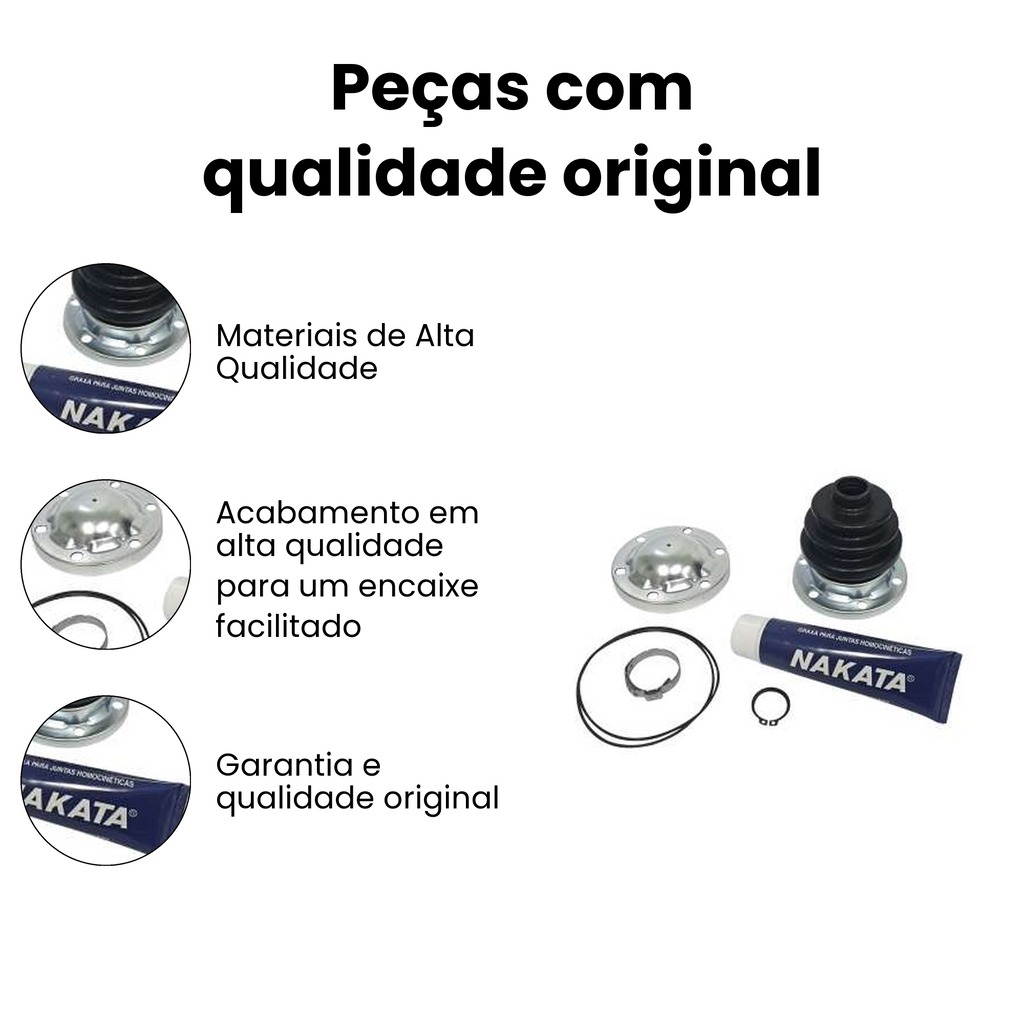 Kit de Reparo da Junta Homocinética Fiat Idea - Imagem 3