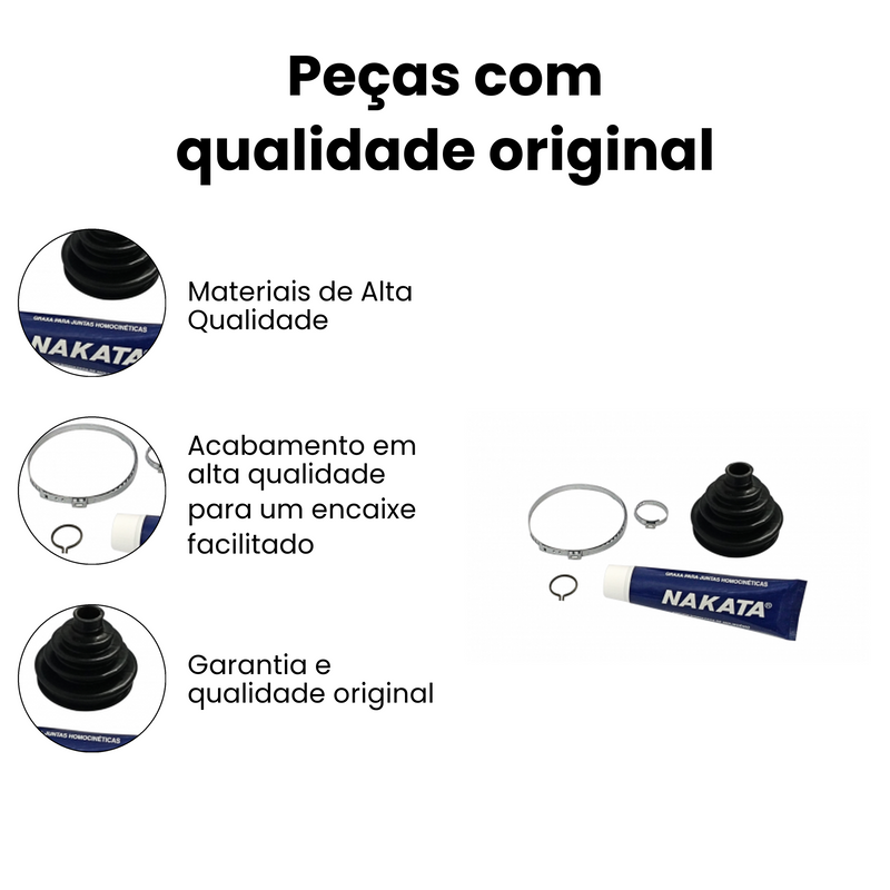 Kit Junta Homocinetica Renault Logan Sandero 1.0 1.6 16v 8v - Imagem 3