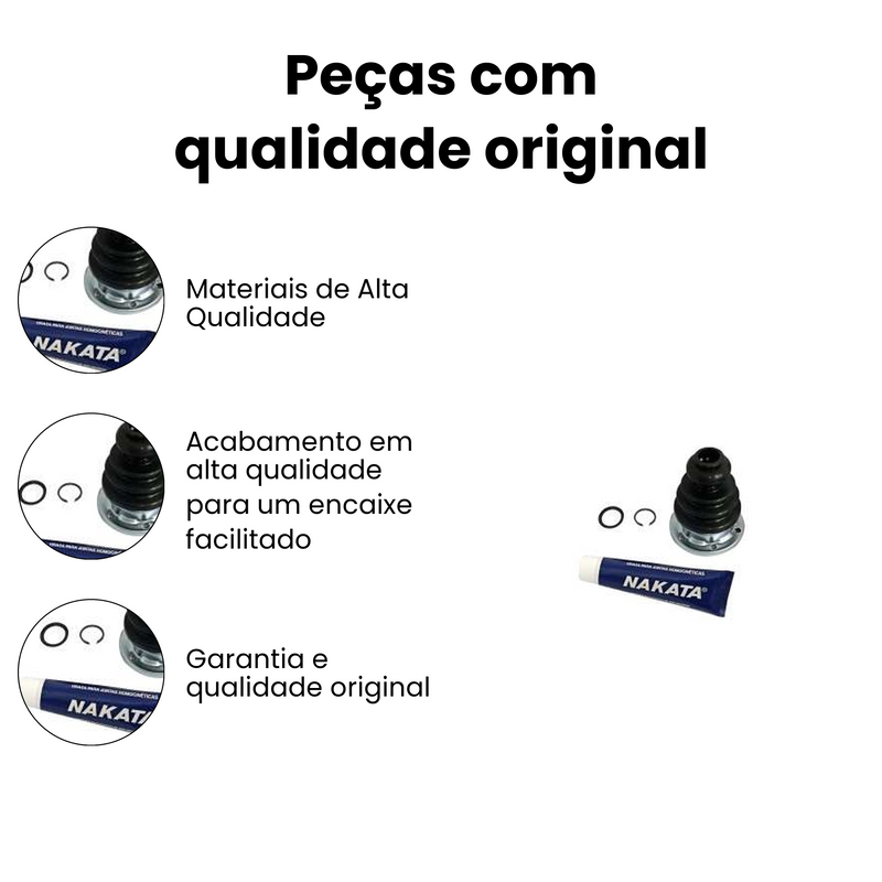 Kit Junta Homocinetica Renault Logan Sandero 1.0 1.6 16v 8v - Imagem 3