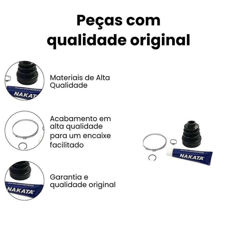 Kit Junta Homocinetica Renault Duster 2012-2019 Logan Sander - Imagem 3