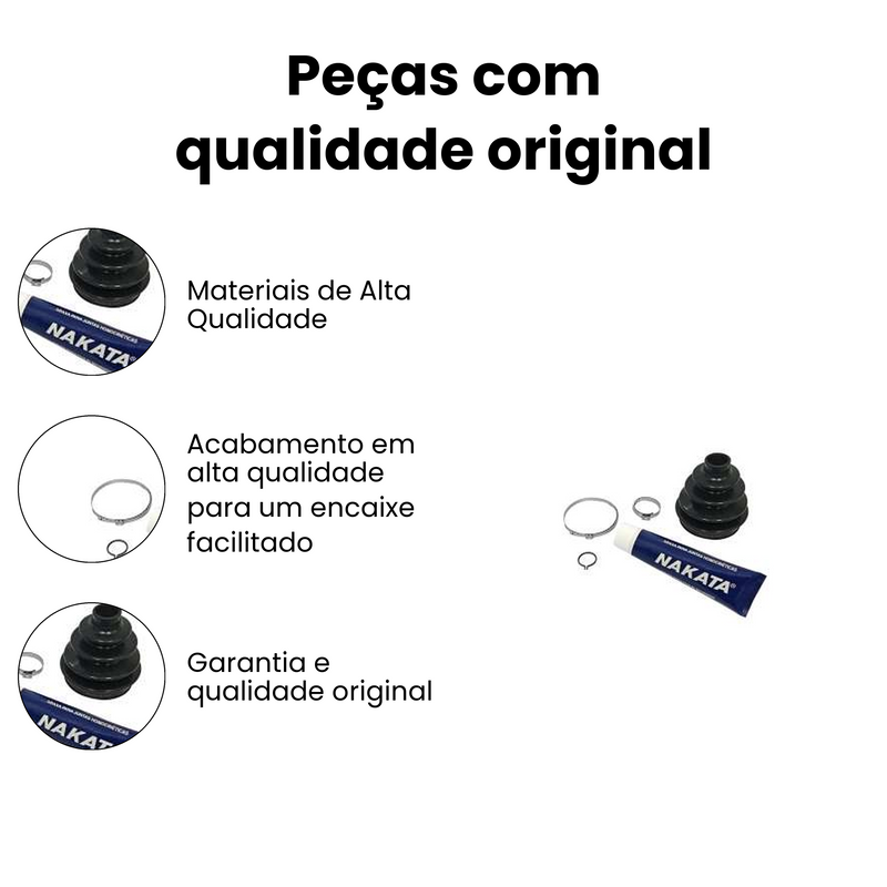 Kit Junta Homocinetica Renault Sandero 1.0 1.6 16v 8v 2014-2 - Imagem 3