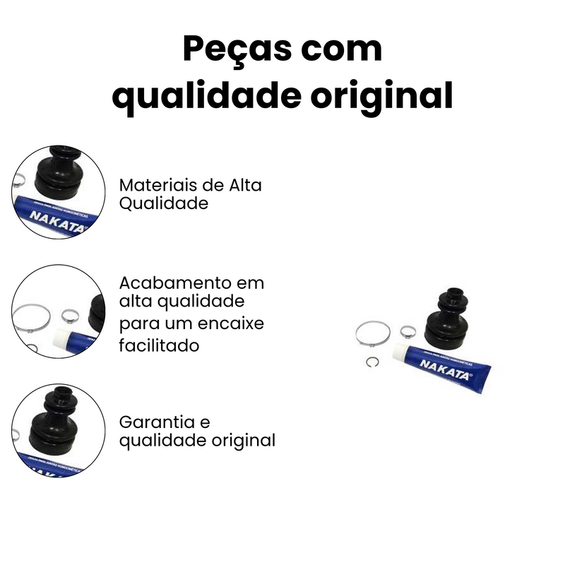Junta Homocinetica Ford Courier L Cabine Simples 1.3 8v STD - Imagem 3