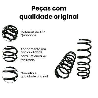 Mola Helicoidal Dianteiro Helicoidal Fiat Toro - Imagem 3