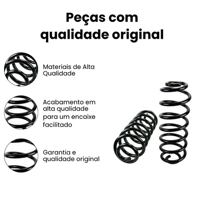 Mola Helicoidal Traseiro Helicoidal Fiat Toro - Imagem 3