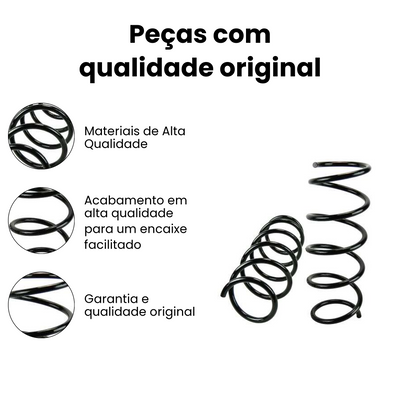 Mola Helicoidal Dianteira Jeep Renegade NKM01036 - Imagem 3