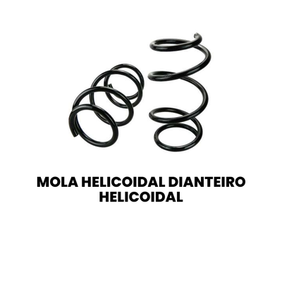 Mola Helicoidal Dianteira Renault Logan 2014-2020 - Imagem 2