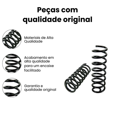 Mola Helicoidal Traseiro Renault Sandero 2007-2013 - Imagem 3
