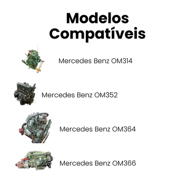 Anel Segmento Mercedes OM352 Compressor Original - Imagem 4