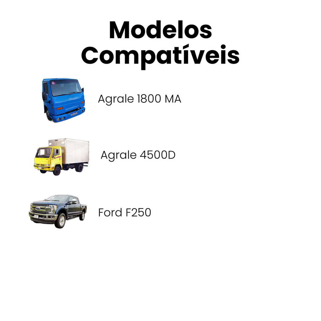 CRUZETA VOLKSWAGEN | IVECO | MERCEDES BENZ | CHEVROLET | FORD | AGRALE NUJ-160 - Imagem 4