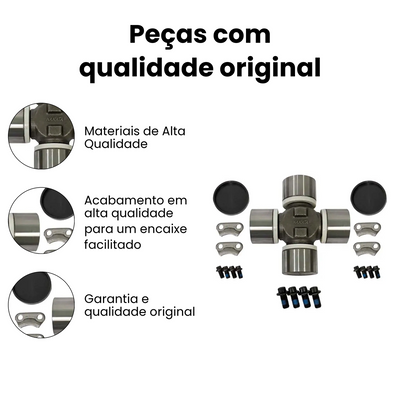 Cruzeta do Cardan MERCEDES BENZ | VOLVO | IVECO NUJ-L250 - Imagem 3